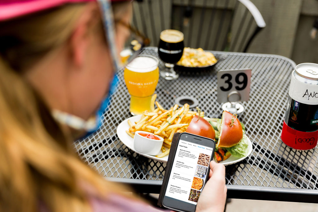 mobile ordering and food