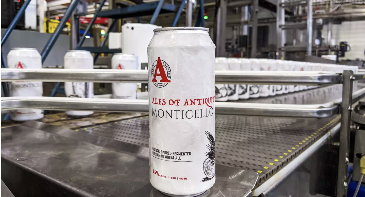 can of the Avery Brewing Ales of Antiquity Monticello